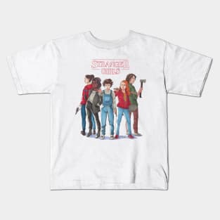 Stranger Girls Kids T-Shirt